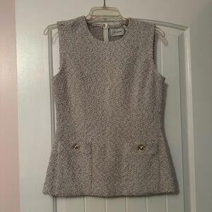 St. John tweed top size 2
